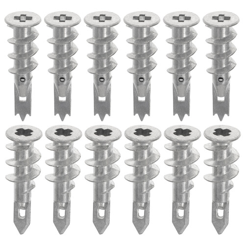 100Pcs Gipsvägskolv Expansionsskruv 2