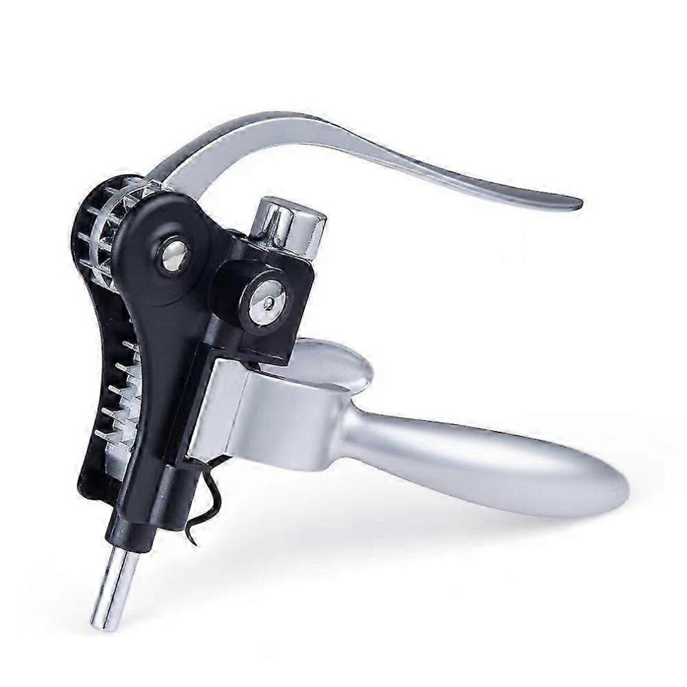 Kikidex (As Show, One Size) Wine Opener Lever Corkscrew Manua Bottle Opener With Foil Cutter