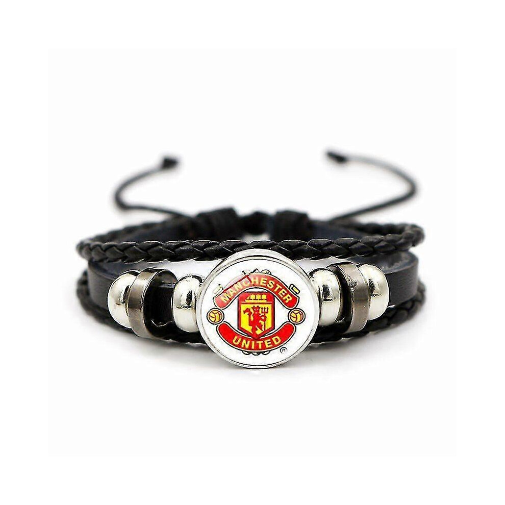Kikidex (As Show, R) United Kingdom Team Logo Best Friend Football Bracelet Fan Bracelets