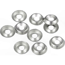 (As show, One size) Countersunk Cup Washers for Screws and Bolts, 50 Pack, Stainless Steel