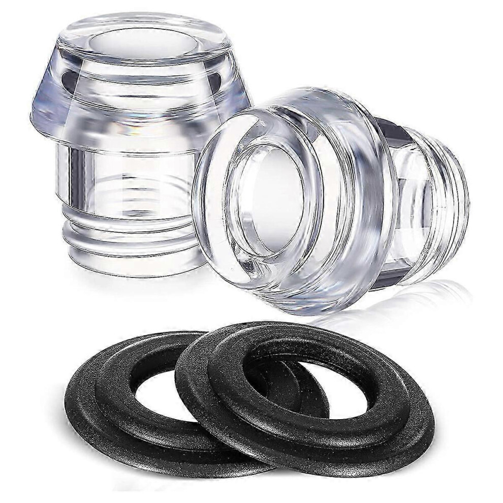 Kikidex (As show, One size) 2 Sets Percolator Parts Top and Washer Ring for FarberwareYosemite Coffee Percolators Replacement Co