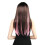 10St Ljusrosa Synthetic På Hår Extensions 5