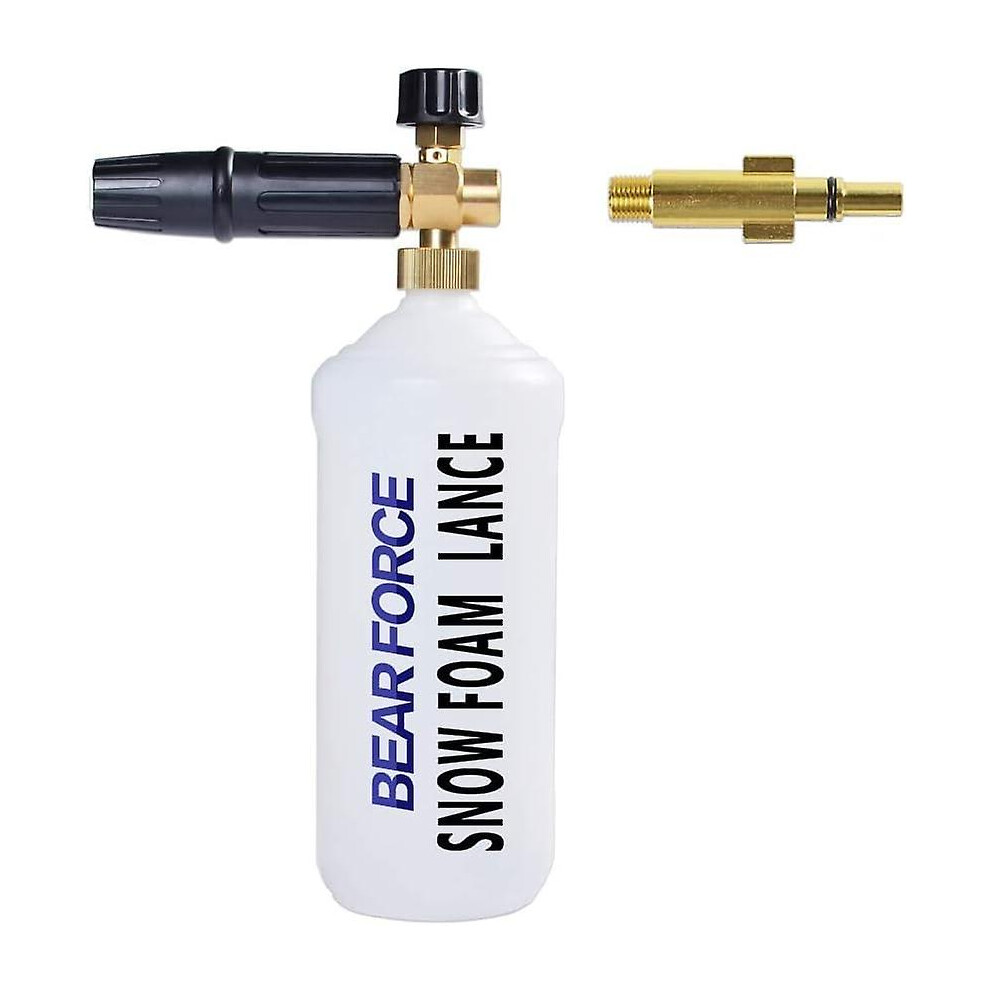 Kikidex (As Show, One Size) Pressure Washer Foam Lance With 1.25 And 1.10 Mm Nozzles