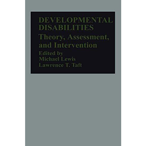 Developmental Disabilities by Lawrence T. Taft Paperback Book