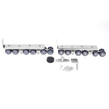 1 paar 12 Räder Schiebetür Rollen Hardware Hängen