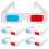 100Pcs 3D-Kortskorporglas 3D-Filmsglas 1