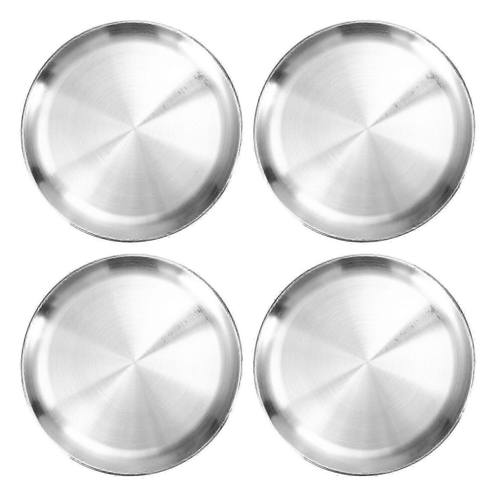 Pack 12 Inch Pizza Pan, Stainless Steel Pizza Oven Baking Tray, Round Pizza Pan, for Baking