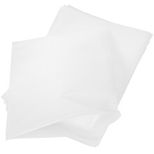 100Pcs Antistatiska Kuddepåsar För Muggar Skålar Elektronik (Vit)