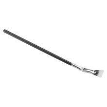 Brosse Éventail Noir Bois Aluminium Pour Mascara Cils Naturels