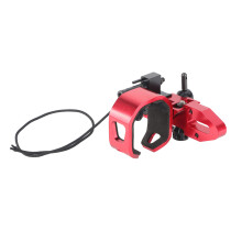 Aluminum Alloy Smackdown Lockup Click Arrow Rest for Compound Bow, Red