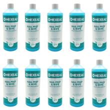 Hexeal Nail Prep & Wipe 10 x 1L – Cleans & Preps for Gel and Acrylic Nails