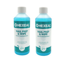 Hexeal Nail Prep & Wipe 2 x 500ml – Cleans & Preps for Gel and Acrylic Nails