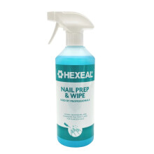 Hexeal Nail Prep & Wipe 500ml Spray – Cleans & Preps for Gel and Acrylic Nails