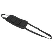2 Stück Autosangelhalter, verstellbarer Nylonriemen, 3 Rutenkapazität