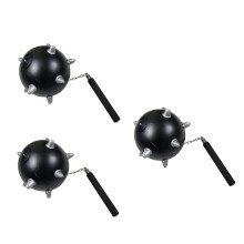 3Pcs Black PVC Inflatable Hammer Toys Kids Party and Play Props