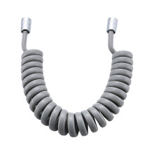 1Pc Durable PU Shower Hose Grey for Household Water Plumbing