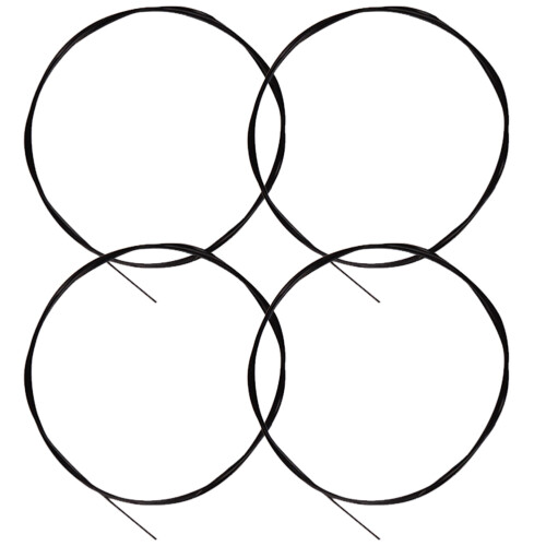 4Pcs Ukulelesträng Bruchsäker Stabil Ukulelesträng Tillbehör