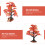 1Klein Rood Maple Tree Ornament Voor Tuinscène En Bureaustuk 11