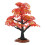 1Klein Rood Maple Tree Ornament Voor Tuinscène En Bureaustuk 3