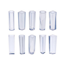10Stk Silikon Formen Set Transparent Für Schmuck Anhänger Gießen Resin