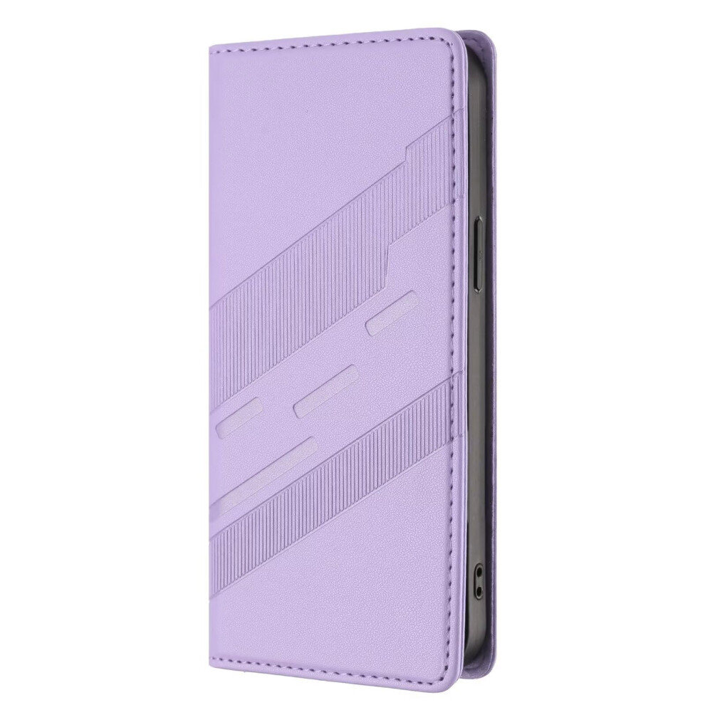 Iphone 13 Pro Max Case, Shockproof Leather Wallet, Magnetic Flip Wallet, Light Compatible With Iphone 13 Pro Max Purple 9067246422172