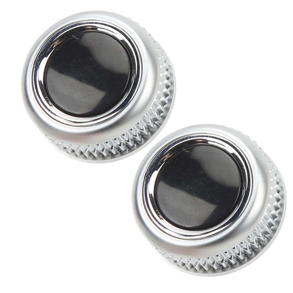2Pcs Car Radio Volume Control Knob Compatible With A4 A5 Q5 8T0919070b 4671356624699