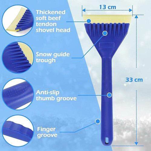 (As show, One size) Windshield Scraper, Auto Accessories, Windshield Defroster, Car Scraper, with Parking Disc 1