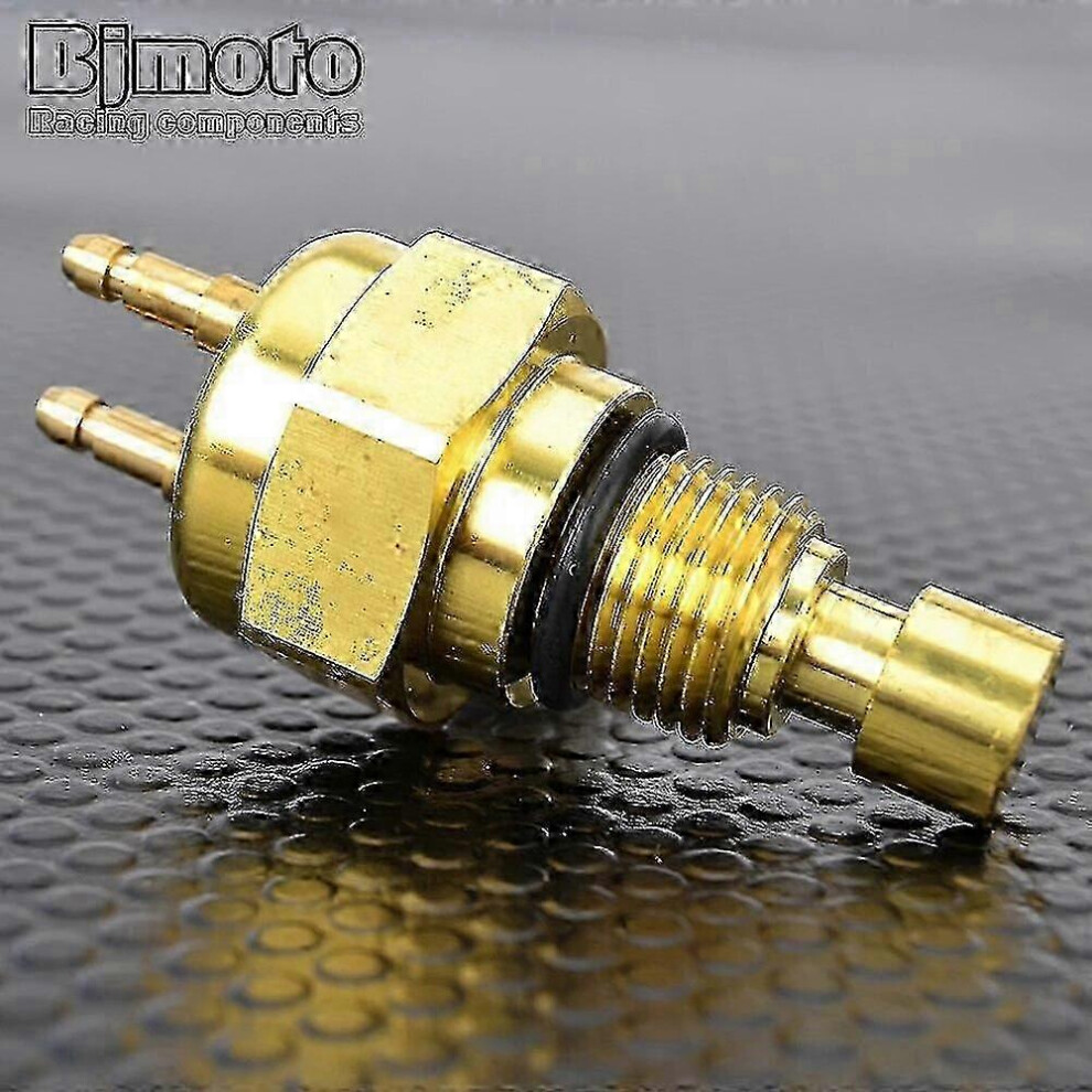 Kikidex (As Show, One Size) Radiator Fan Thermo Switch For Kawasaki Vn400 Vn800 Vn1500 Vn1600 Vulcan Zx750 Zx900 Zx1100 Ninja Zx-7R Zx-9R