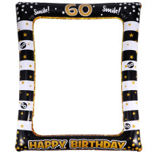1Pièces Cadre Photo Gonflable PVC Décor Anniversaire