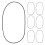 10Pcs Journal Wrap Band Vårfäste Elastisk Rem Skissblock 5