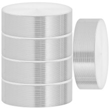 6Pcs Aluminiumlegering Cirkulära Skivor Glashållare Adapter