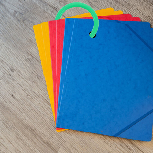 100Pcs Lösa Ringar För Papper Anteckningsbok Snabbfäste 2