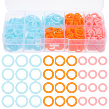 450 Pcs Stickning Virkning Låsringar Maskmarkörer Sticknålsmarkörer