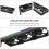 gpu-ventilator 3-pins arbg aansluiting voor grafische kaart 10
