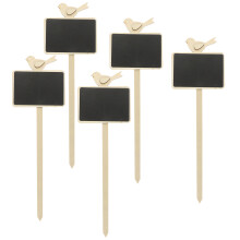 5St Tuinborden Met Chalkboard Small Labels Met Stekers