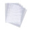 500 Pcs PVC Krymptömmande Transparent Värmeförpackning 3