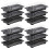100Pcs Sushi Förpackningslåda Medtaglåda Takeawaylåda (Svart) 4