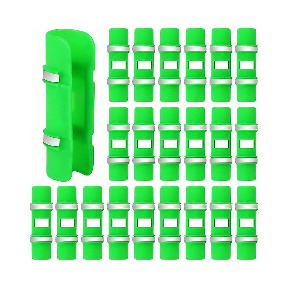 Kikidex (As Show, One Size) 30Pcs 25Mm Hose Clamps Garden Buildings Greenhouse Pipe Frame Clip Pipe Clamp Greenhouse Pipe Clamp Kit