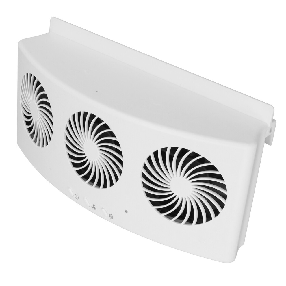 Car Exhaust Fan 4000 Rpm 3 Fans 2 Levels Usb Powered For All Cars 7901356626292