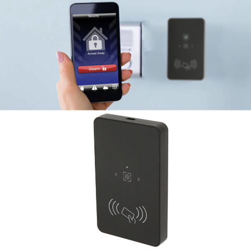 Portable Smart Card & 2D Barcode Scanner, ABS, 3-20cm Range