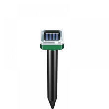 LED solar mouse repellent ultrasonic square plug-in mouse repellent Farm solar snake repellent
