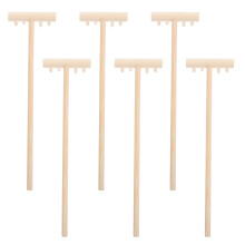 6Pcs Mini Harv, Sandharv, Trädgårdsverktyg För och Leksak