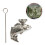 1 Set Pet Hår Ask Pendants Ask Urn Pendants Låda 6
