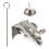 1 Set Pet Hår Ask Pendants Ask Urn Pendants Låda 7