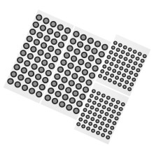 4 Ark 3D-Scanningsmarkörer Med 212 Etiketter För Shining 3D