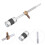 Metalldel För Stråkinstruments Sträng, Violinbåge Skruv, Tillbehör 4