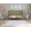 Asher Cot Bed 120x60cm with Mattress (Golden Oak) 2