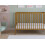 Asher Cot Bed 120x60cm with Mattress (Golden Oak) 3