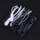 18pc resin nylon zipper pull for luggage bag apparel 7