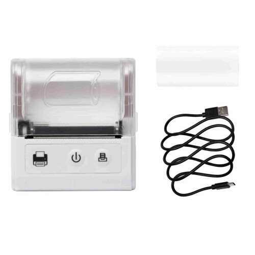 Compact Wireless 57mm Receipt Printer for Android/iOS/Windows 2